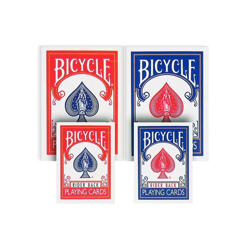 Playing Cards: Bicycle - Mini Red/Blue Game - لعبة